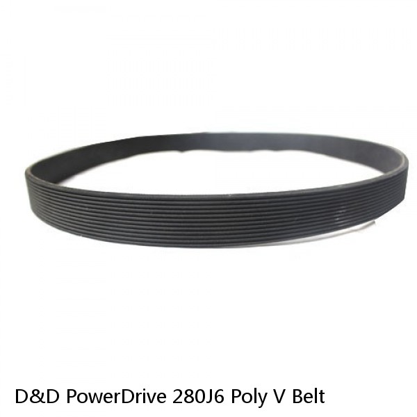 D&D PowerDrive 280J6 Poly V Belt