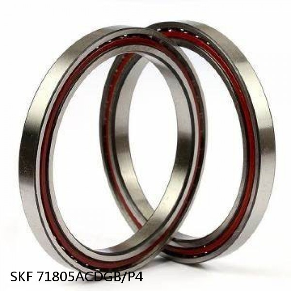 71805ACDGB/P4 SKF Super Precision,Super Precision Bearings,Super Precision Angular Contact,71800 Series,25 Degree Contact Angle