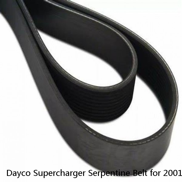 Dayco Supercharger Serpentine Belt for 2001-2004 Mercedes-Benz SLK230 um
