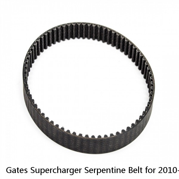 Gates Supercharger Serpentine Belt for 2010-2016 Audi S4 3.0L V6 - Accessory br
